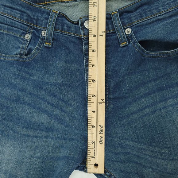 Levis 559 Jeans Relaxed Straight Stretch Men 32 x 38 Lot of 2 Dark Wash Mid Rise - Picture 6 of 12